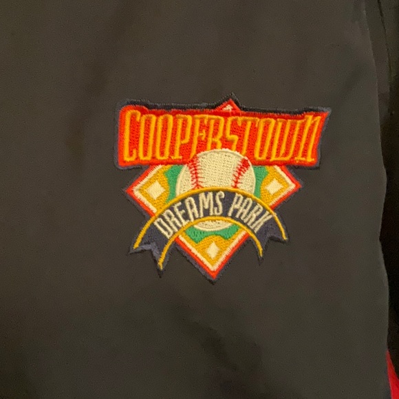 Men’s Size Small Cooperstown Dreams Park Baseball Warm Up Jersey, Excellent! - Picture 2 of 7